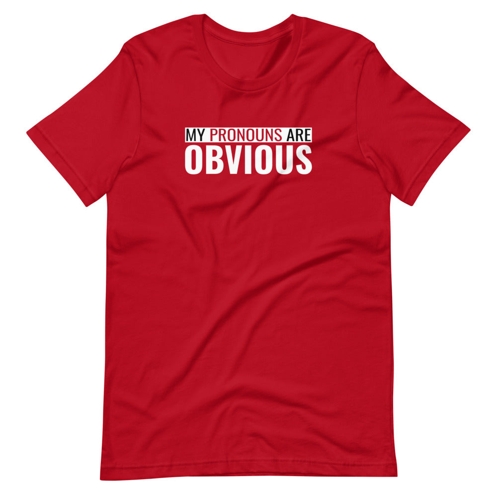 Obvious Pronouns Tee