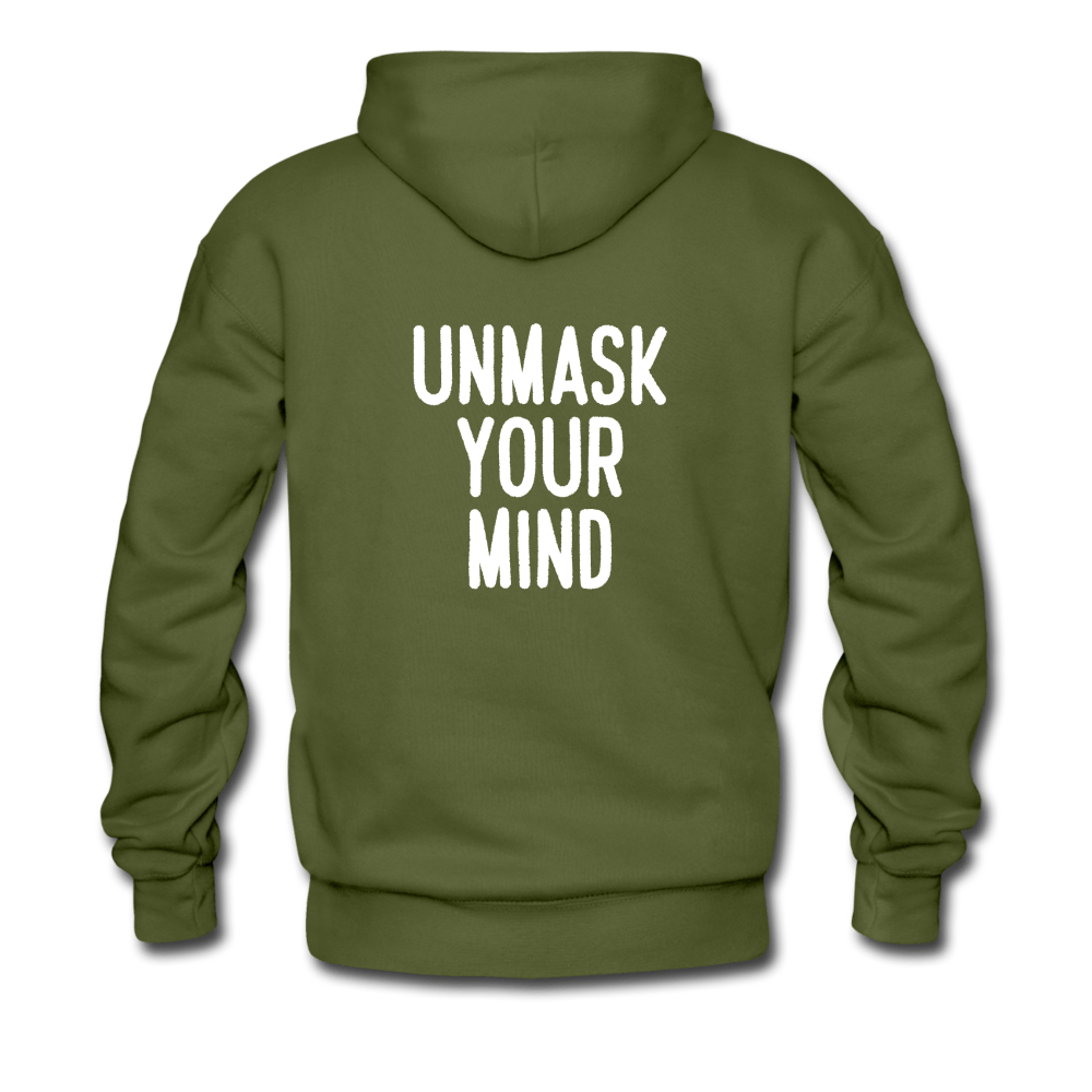 Unmasked Mind Heavy Hoodie - Truthberry