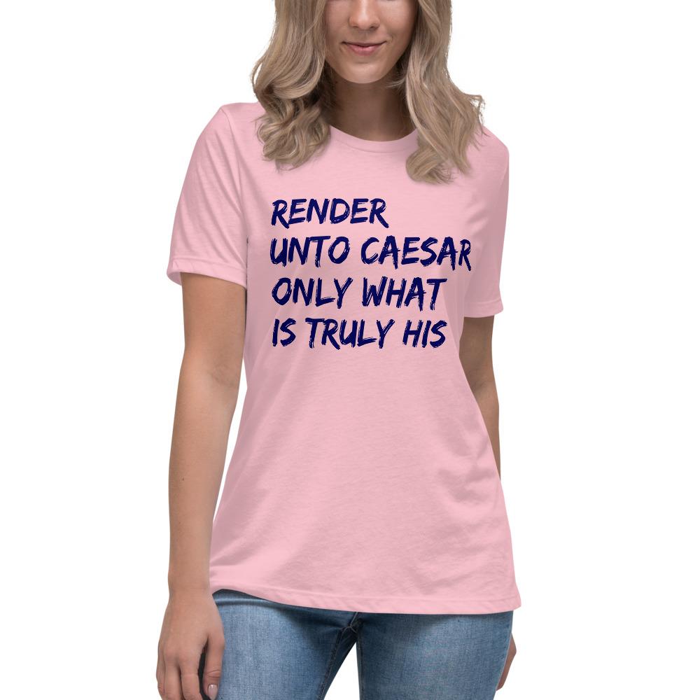 Unto Caesar Women's Lax-Tee - Truthberry