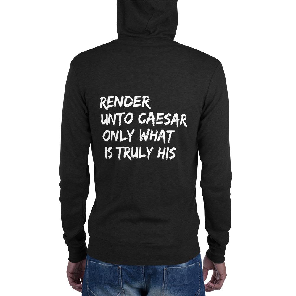 Unto Caesar Zip Hoodie - Truthberry