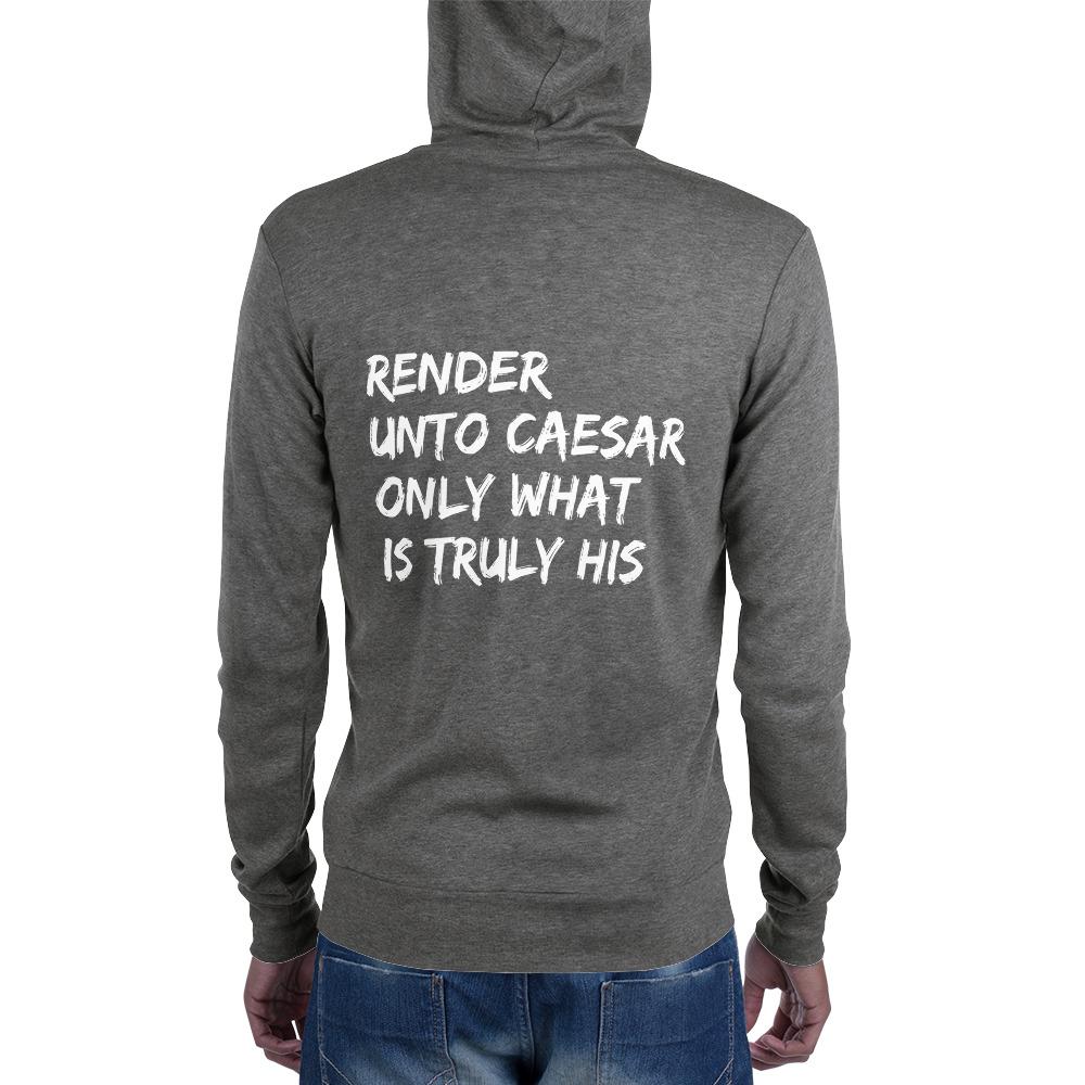 Unto Caesar Zip Hoodie - Truthberry