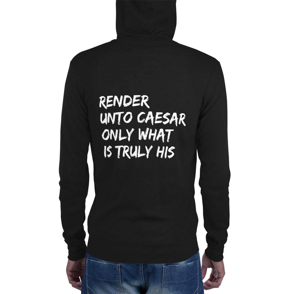 Unto Caesar Zip Hoodie - Truthberry