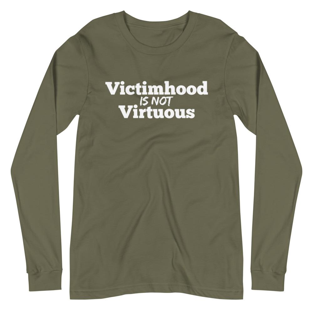 Victim Virtue Sleeved Tee - Truthberry