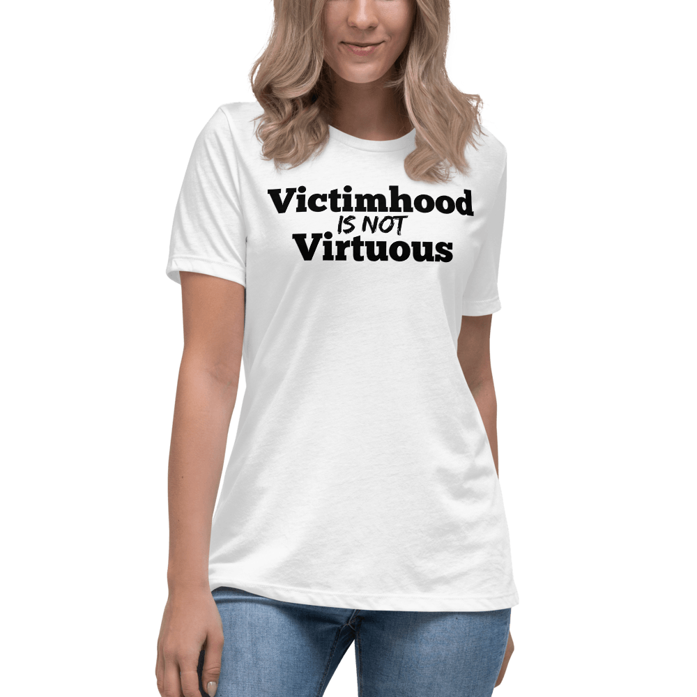 Victim Virtue Women's Lax-Tee - Truthberry