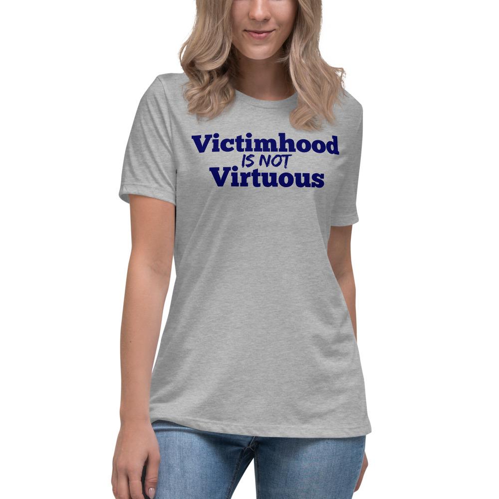 Victim Virtue Women's Lax-Tee - Truthberry