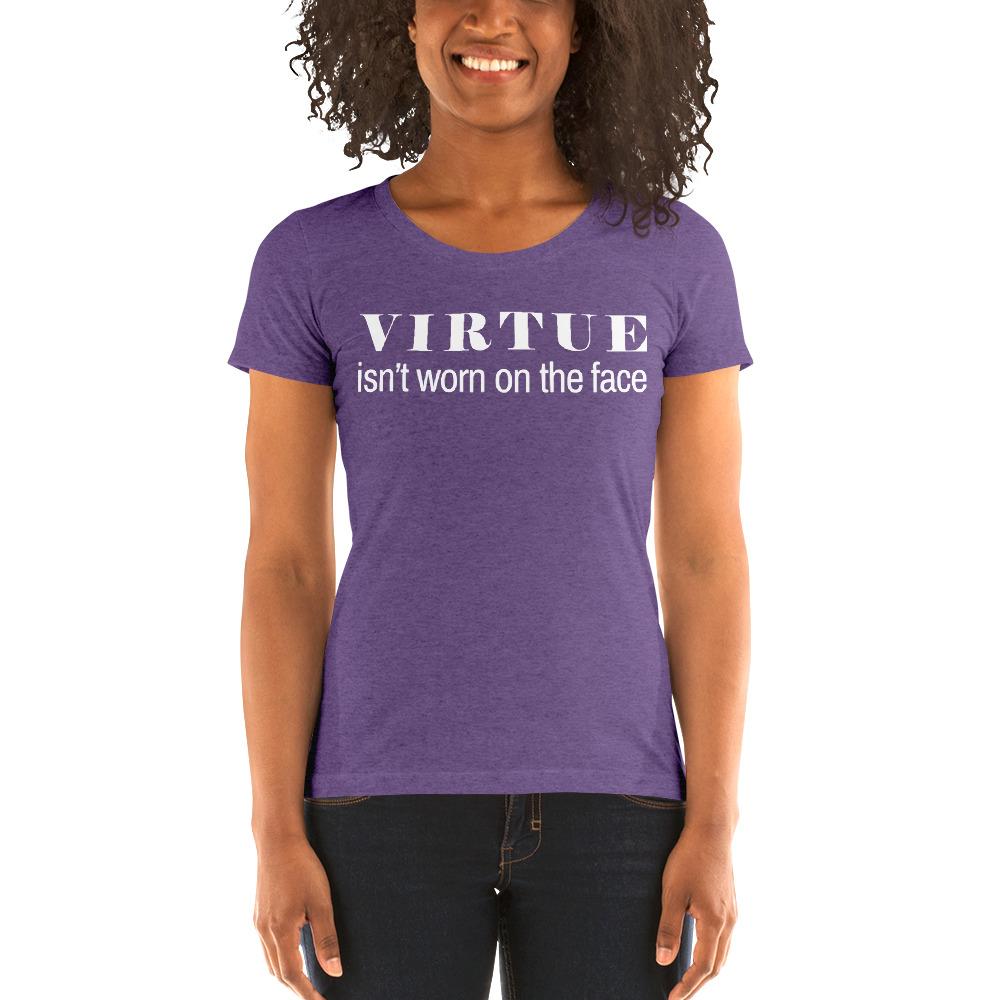 Virtue Signal Ladies' Tri-Tee - Truthberry