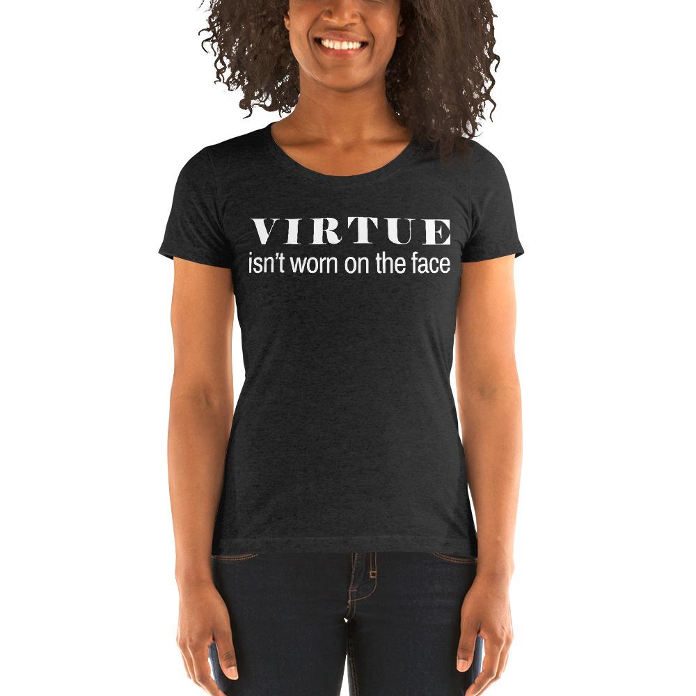 Virtue Signal Ladies' Tri-Tee - Truthberry