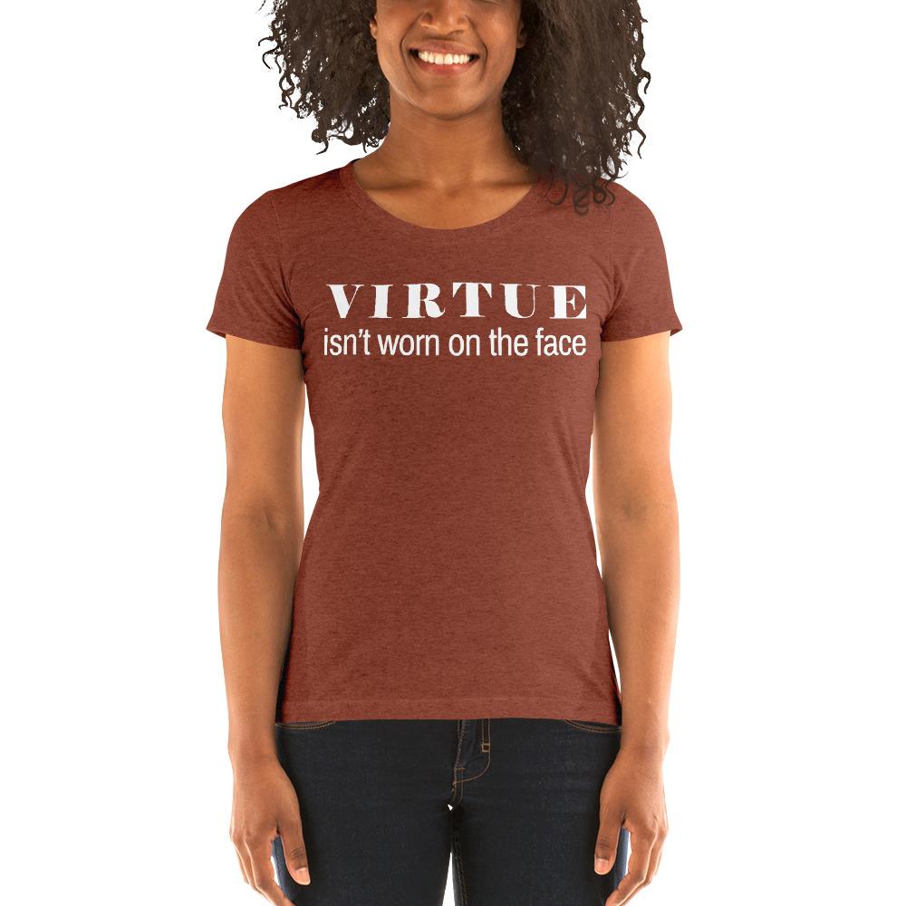 Virtue Signal Ladies' Tri-Tee - Truthberry