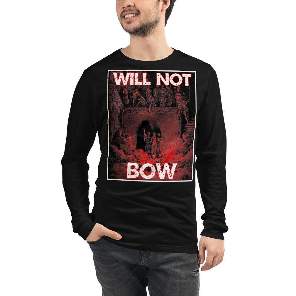 Will Not Bow (3HB) Sleeved Tee - Truthberry