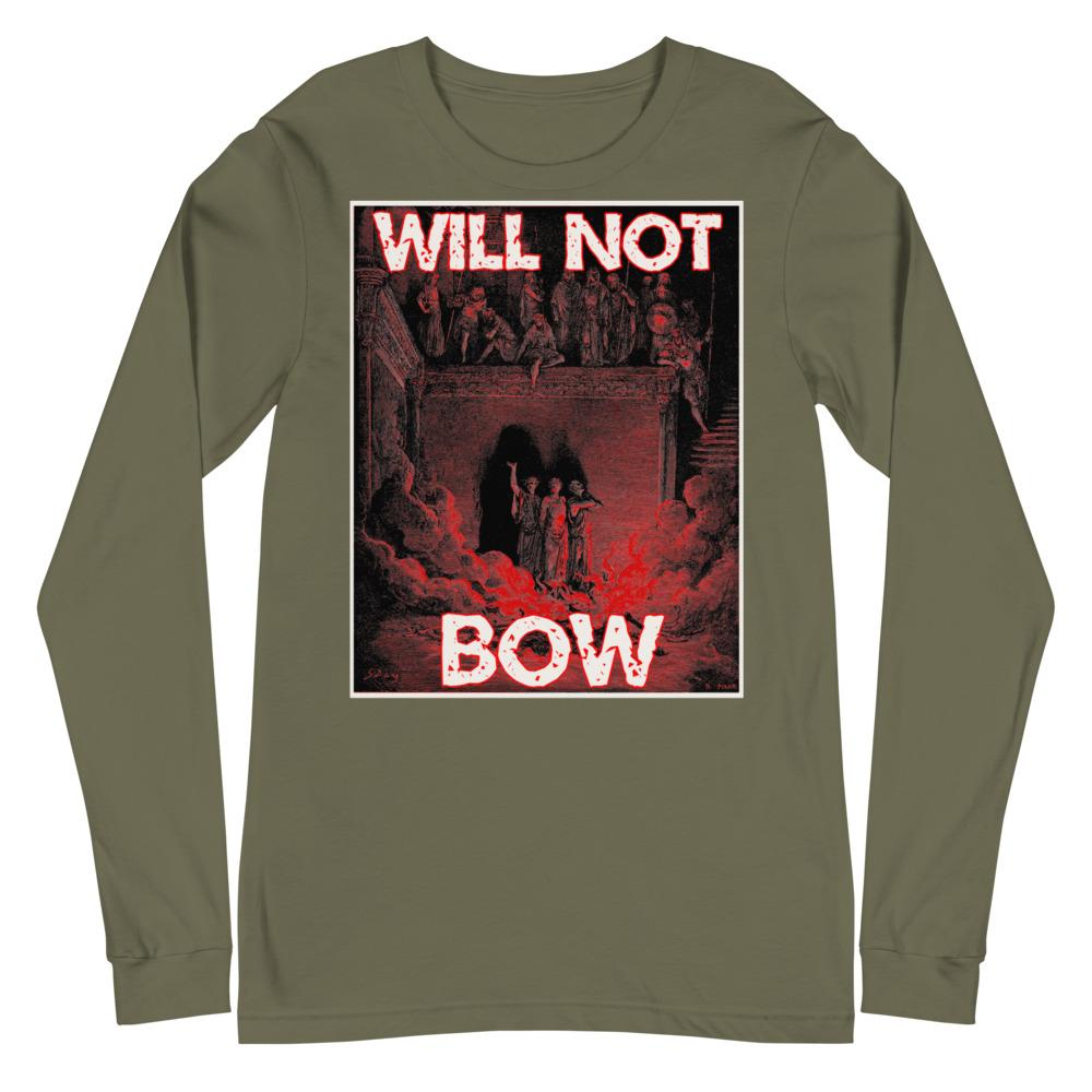 Will Not Bow (3HB) Sleeved Tee - Truthberry