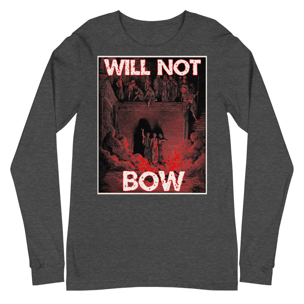 Will Not Bow (3HB) Sleeved Tee - Truthberry