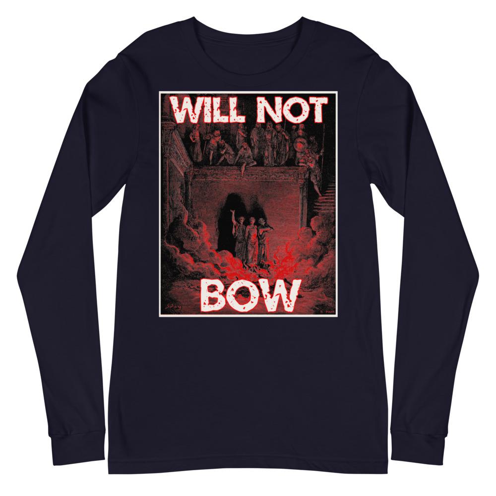 Will Not Bow (3HB) Sleeved Tee - Truthberry