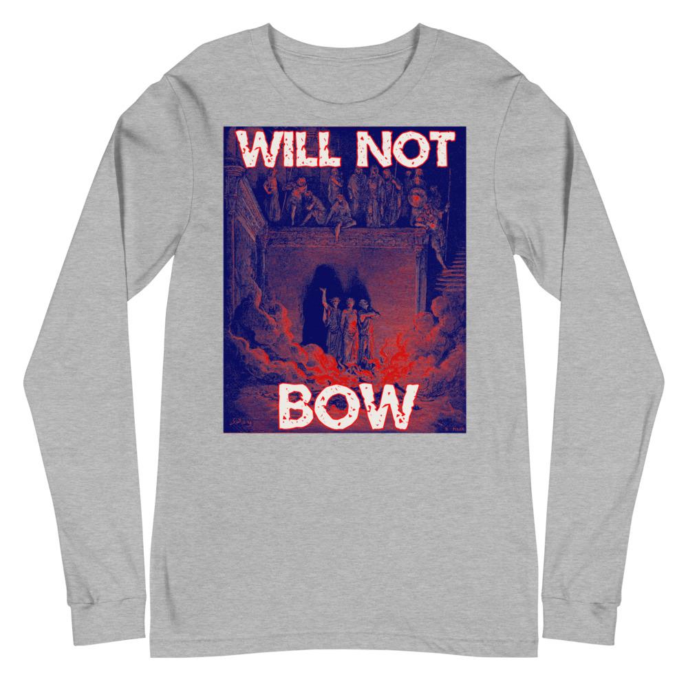 Will Not Bow (3HB) Sleeved Tee - Truthberry