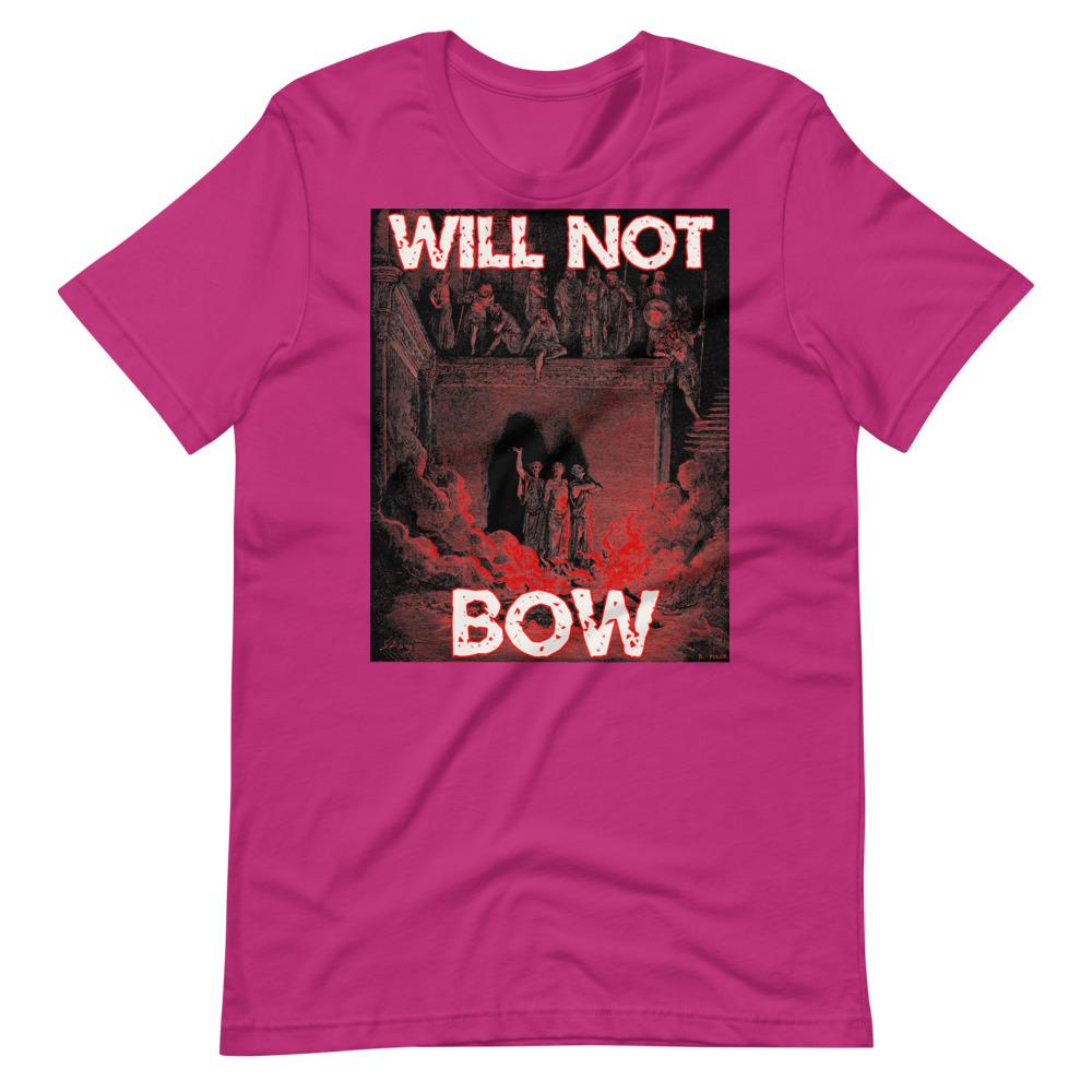 Will Not Bow (3HB) Tee - Truthberry