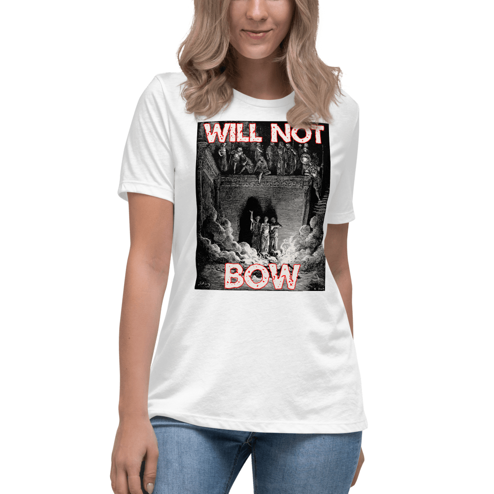 Will Not Bow (3HB) Women's Lax-Tee - Truthberry