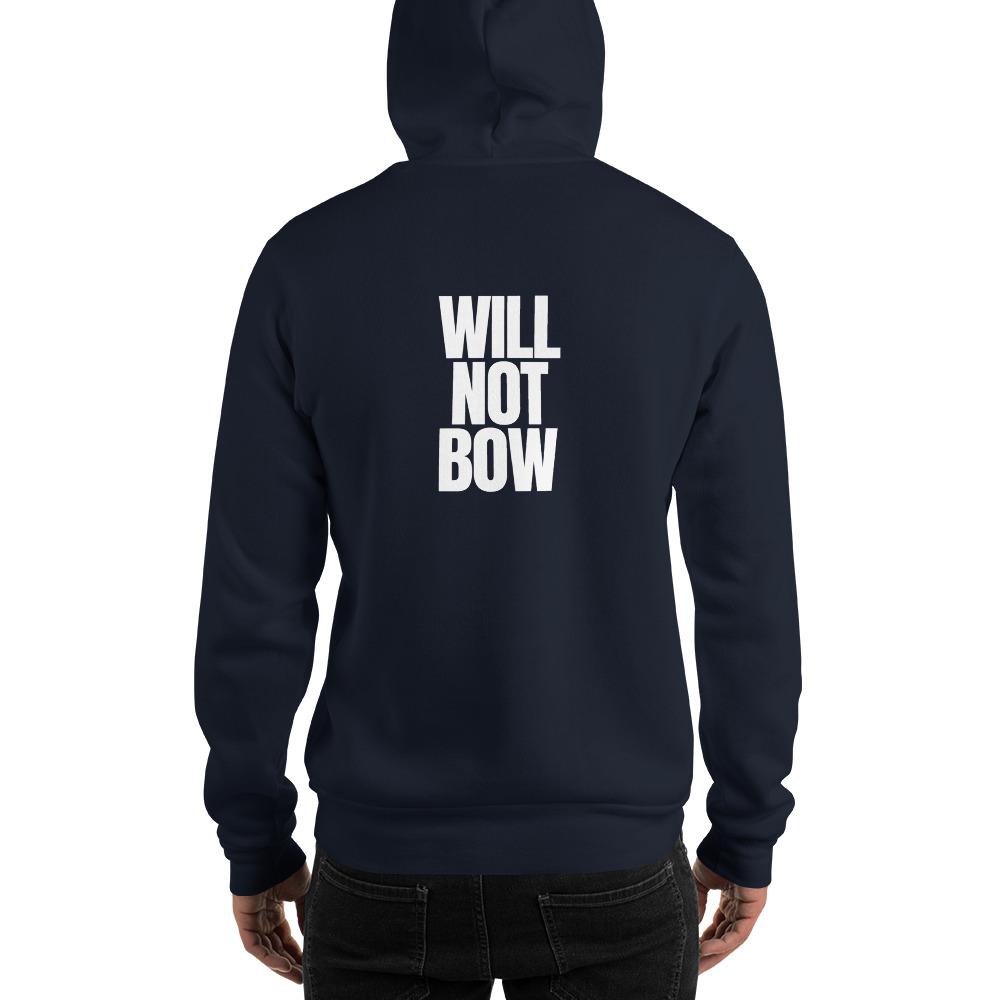 Will Not Bow Heavy Hoodie - Truthberry