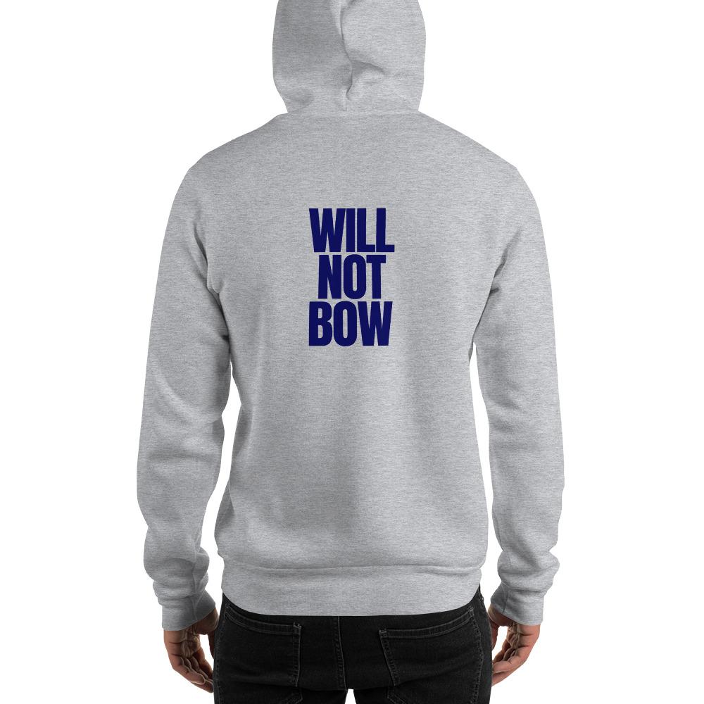 Will Not Bow Heavy Hoodie - Truthberry