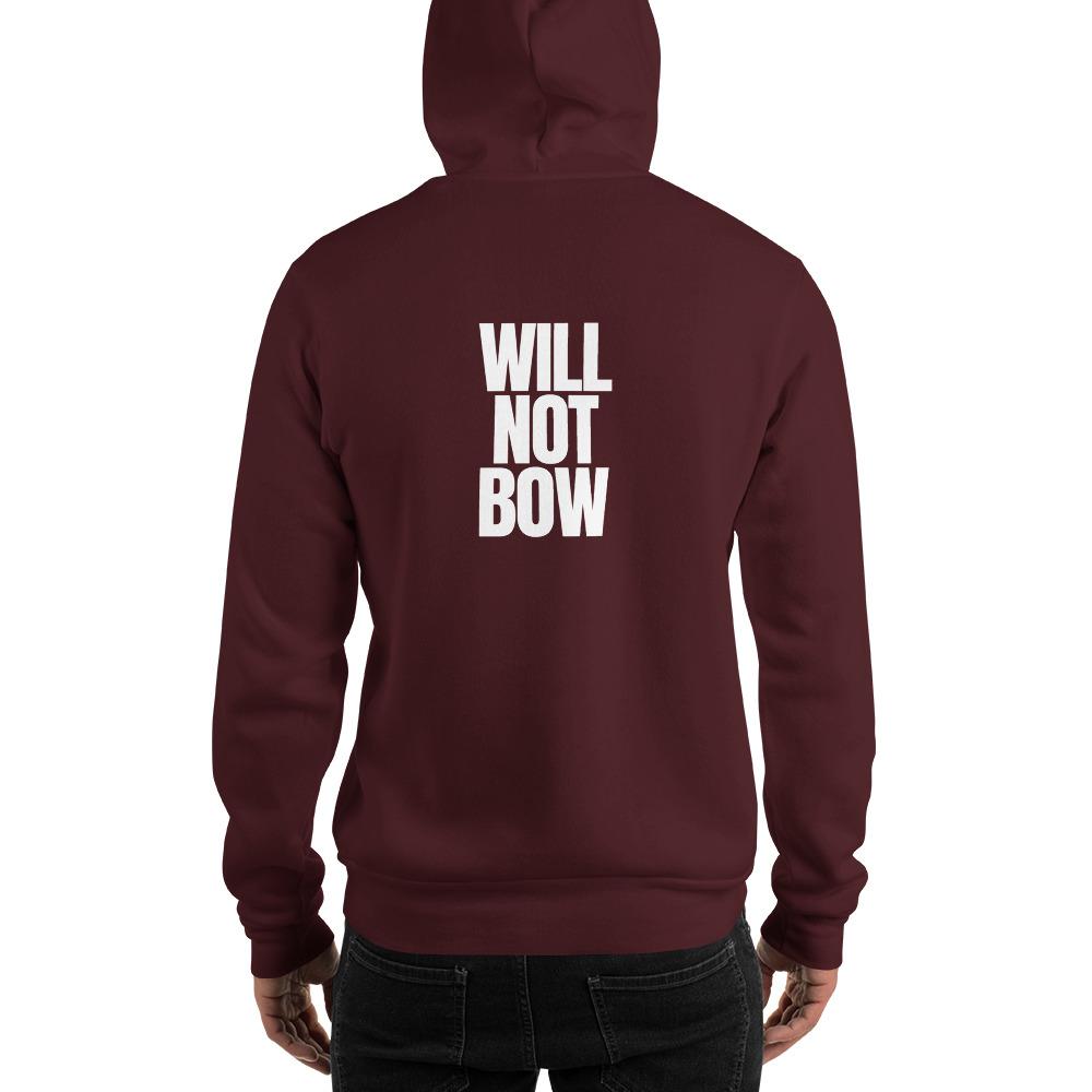 Will Not Bow Heavy Hoodie - Truthberry