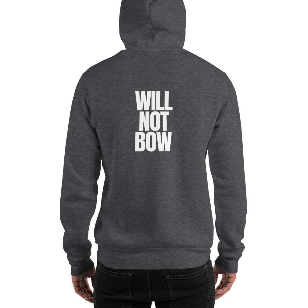 Will Not Bow Heavy Hoodie - Truthberry