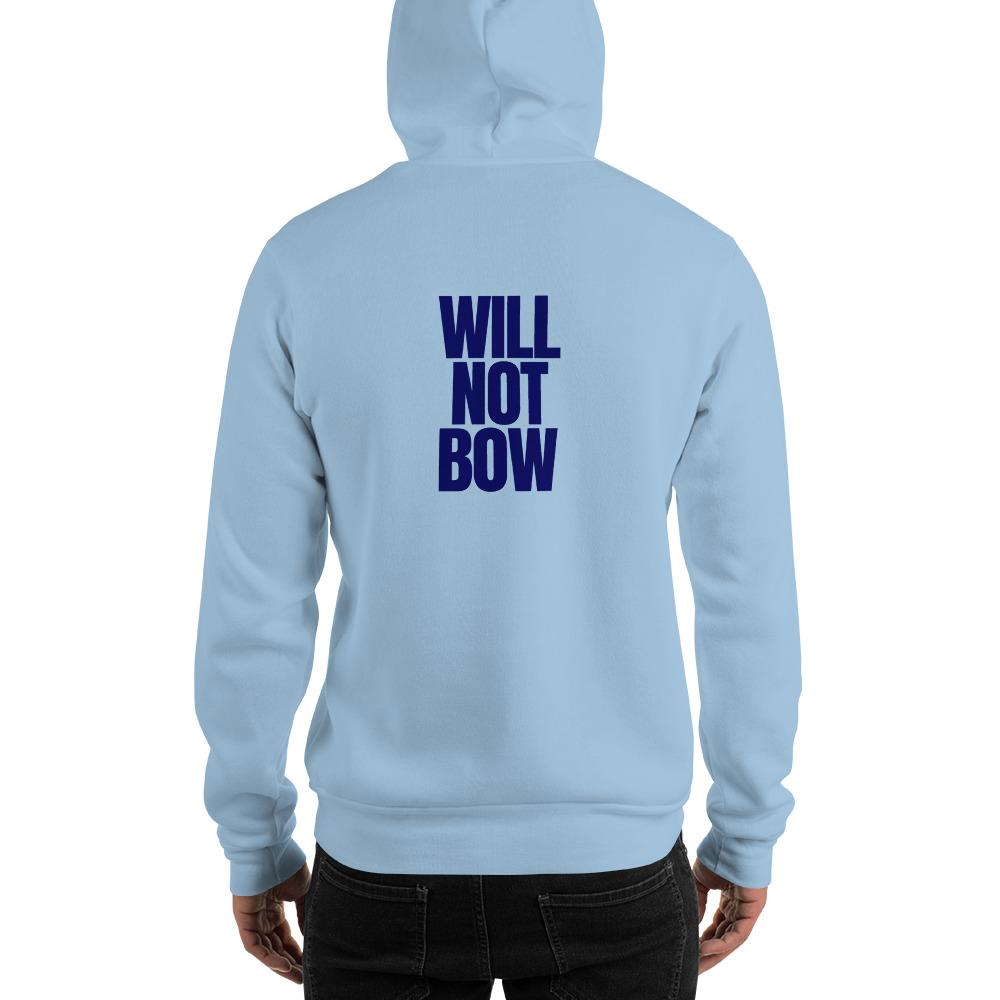 Will Not Bow Heavy Hoodie - Truthberry