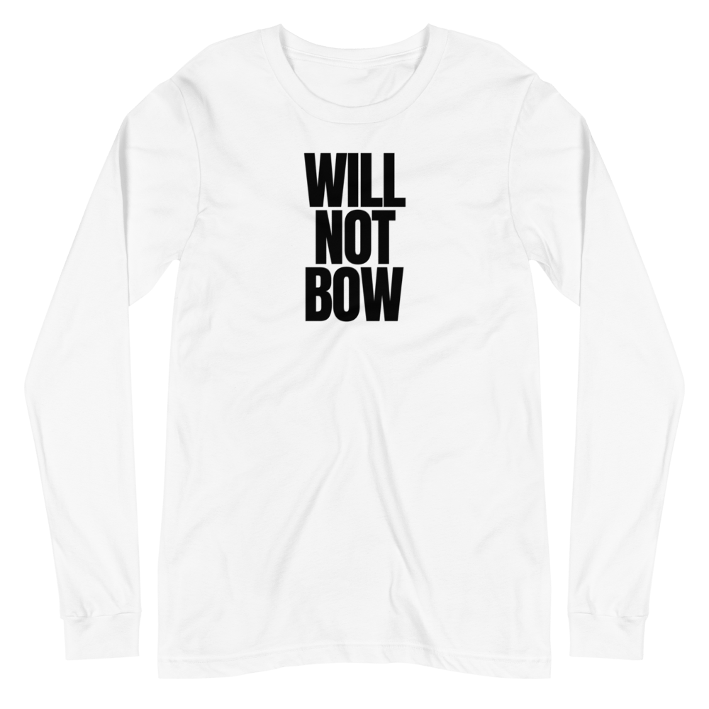 Will Not Bow Sleeved Tee - Truthberry