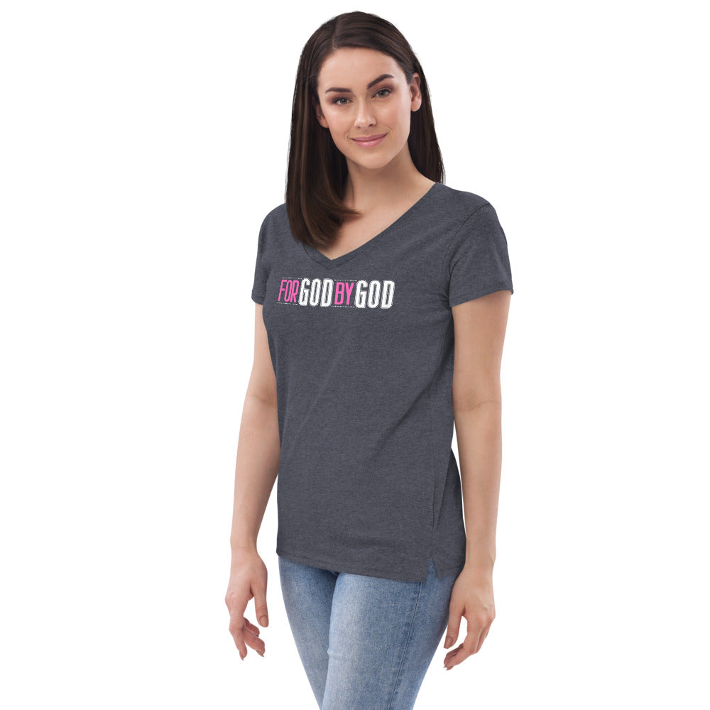 For God Women’s V-Tee