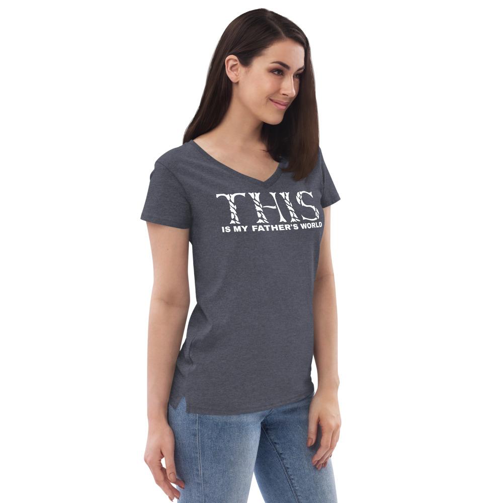 Father's World Women’s V-Tee