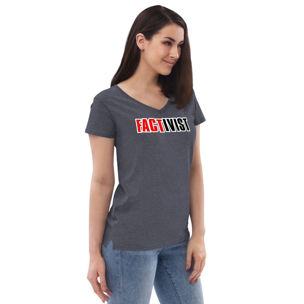 Factivist Women’s V-Tee