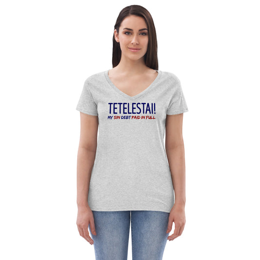 Tetelestai Women’s V-Tee