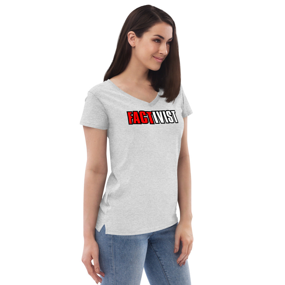 Factivist Women’s V-Tee