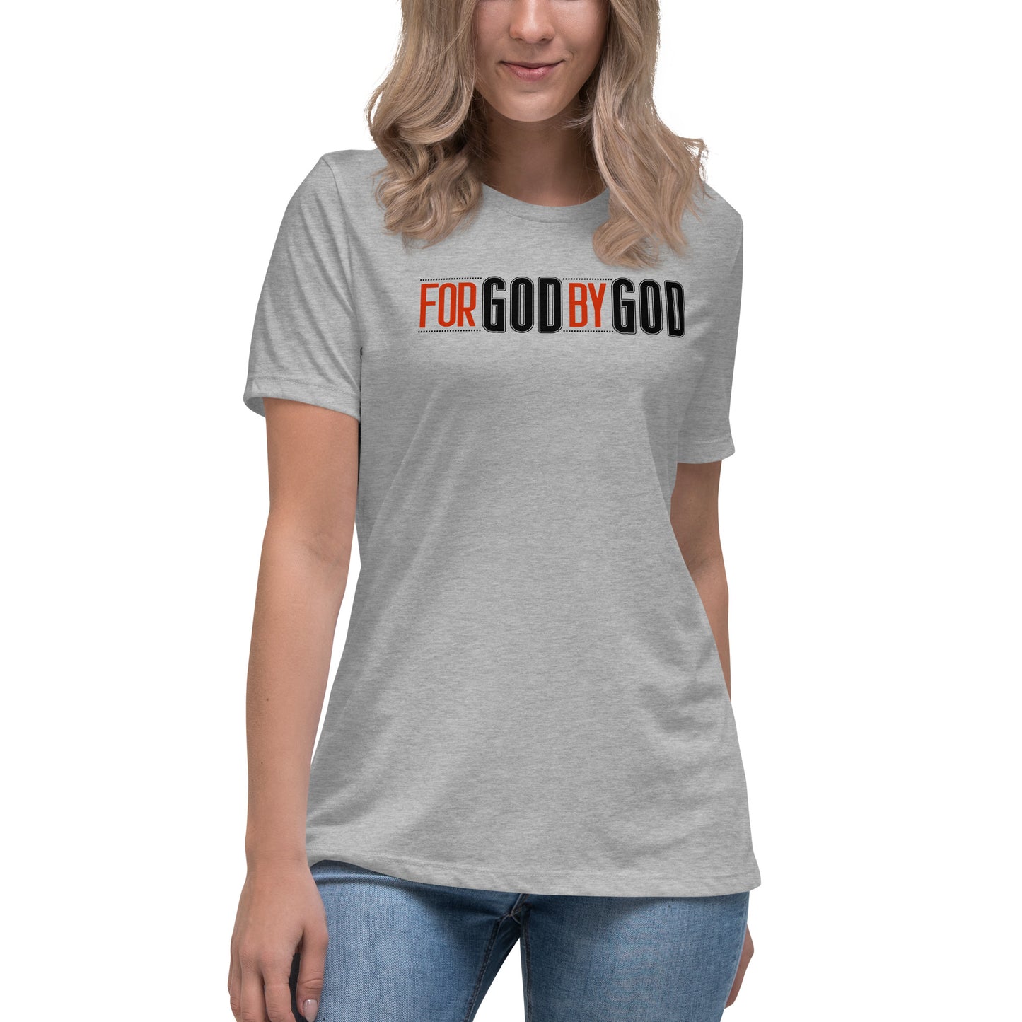 For God Women's Lax-Tee