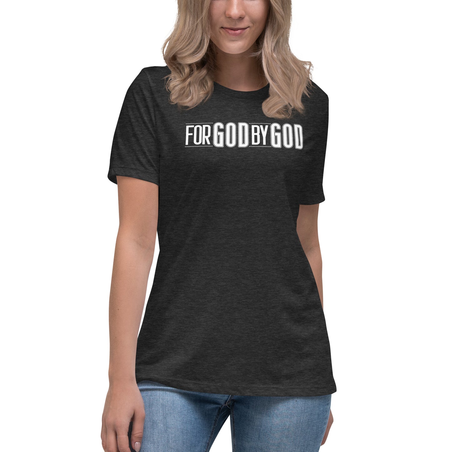 For God Women's Lax-Tee