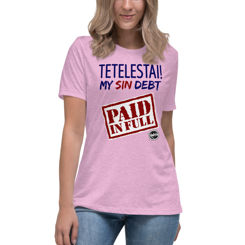 Tetelestai Women's Lax-Tee