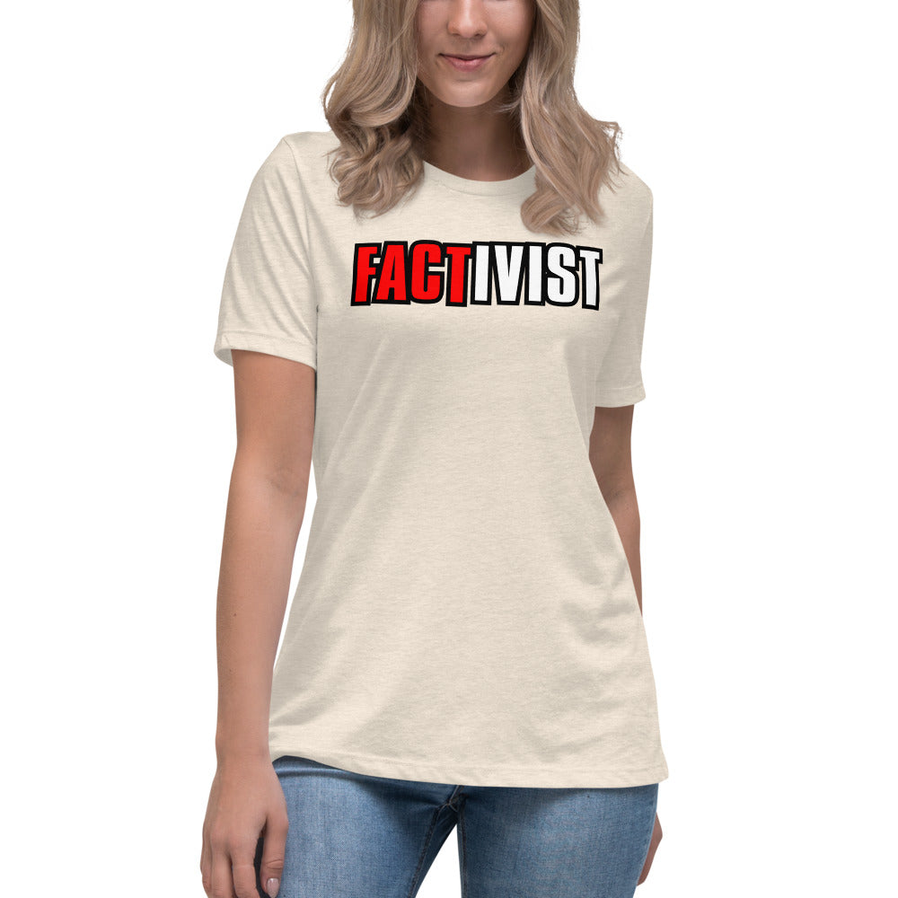 Factivist Women's Lax-Tee