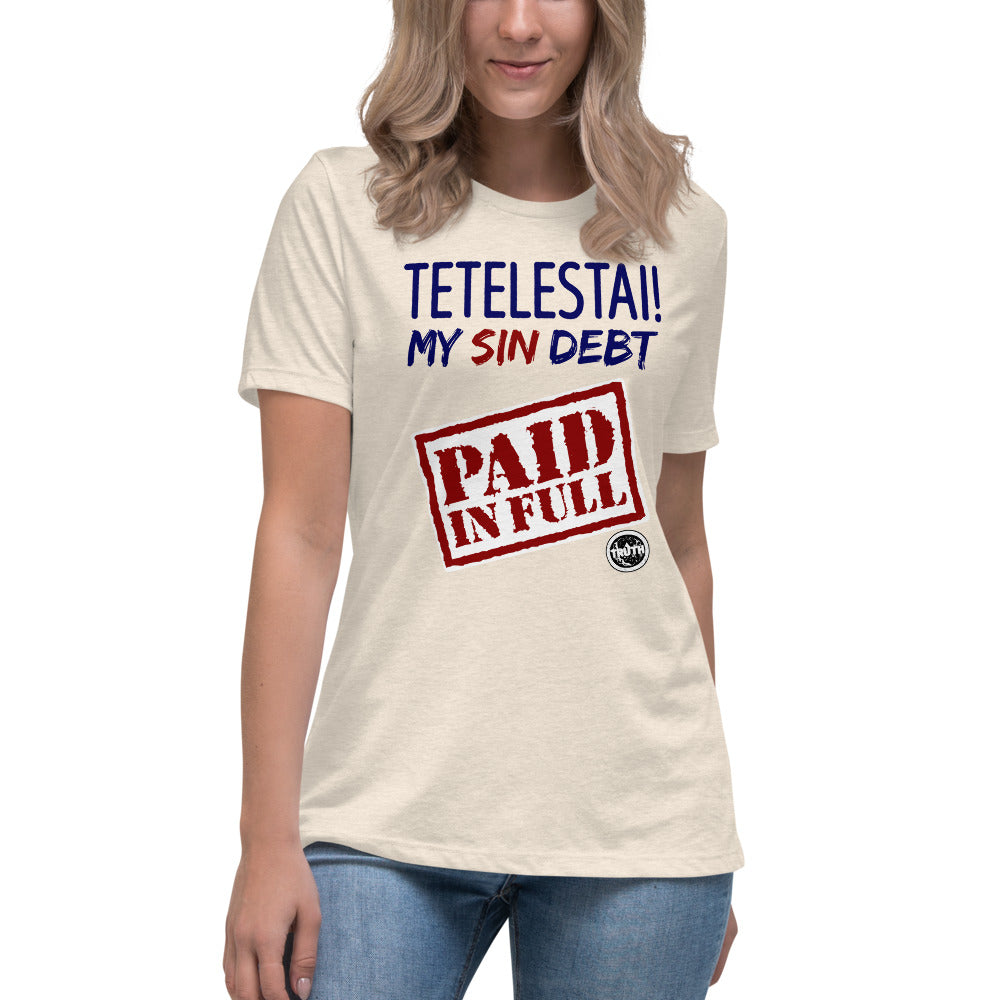 Tetelestai Women's Lax-Tee