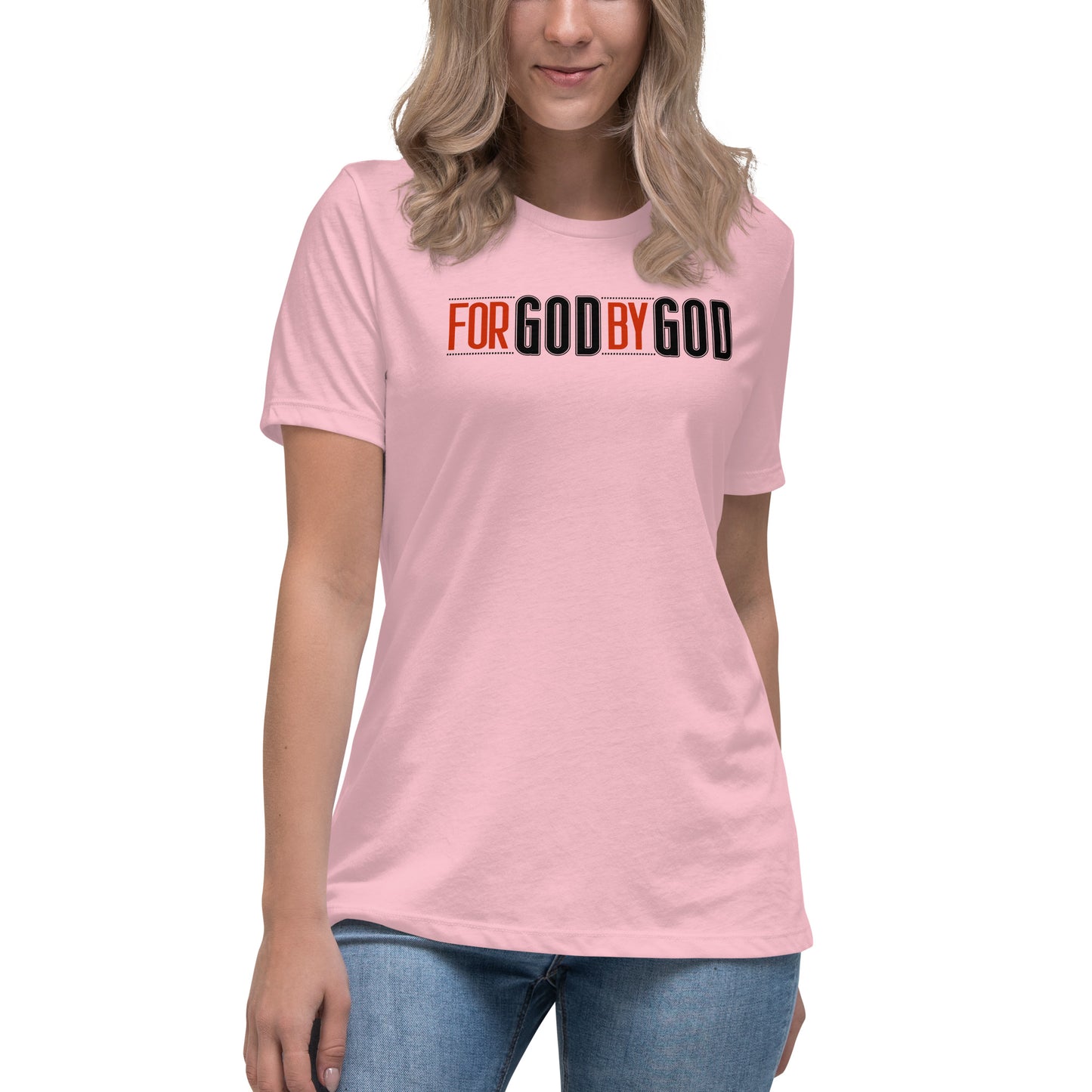 For God Women's Lax-Tee