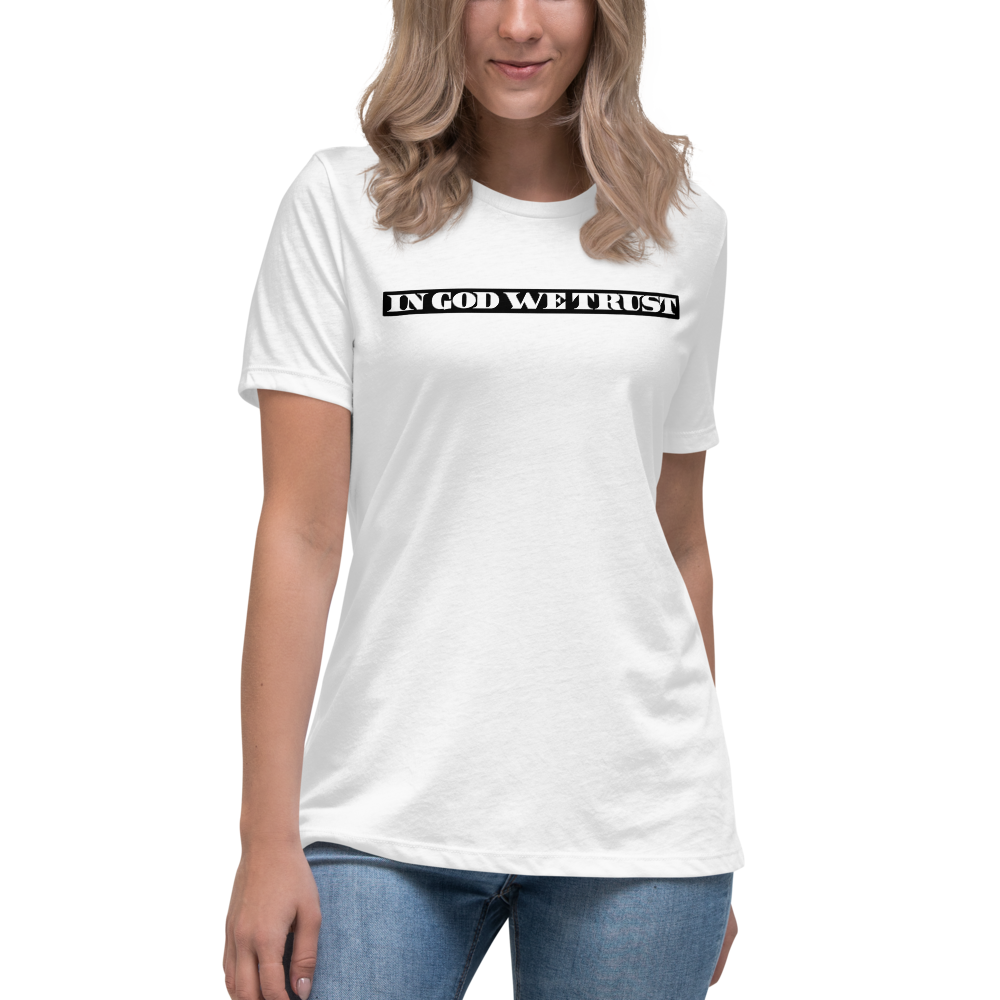 God's Trust Women's Lax-Tee