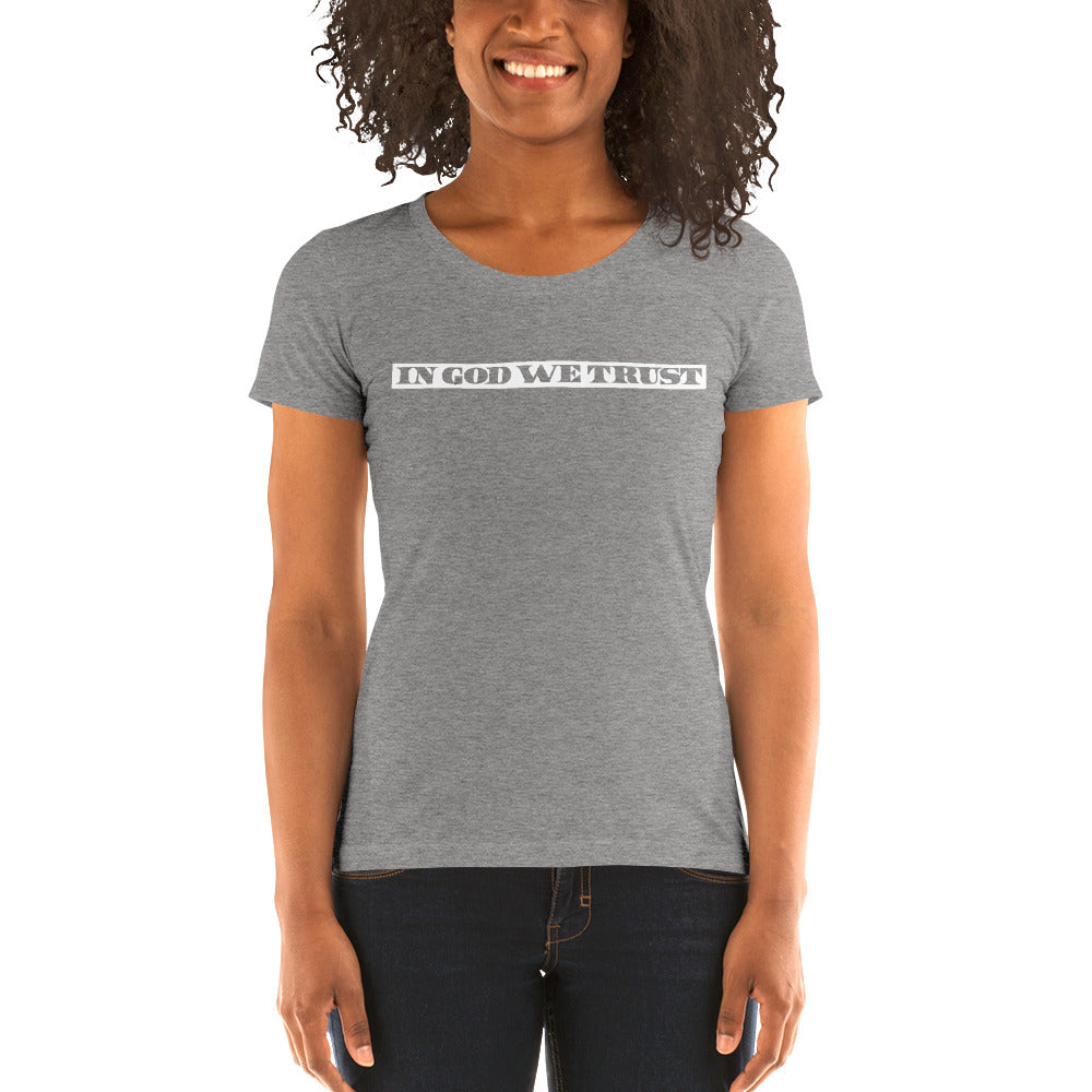 God's Trust Ladies' Tri-Tee