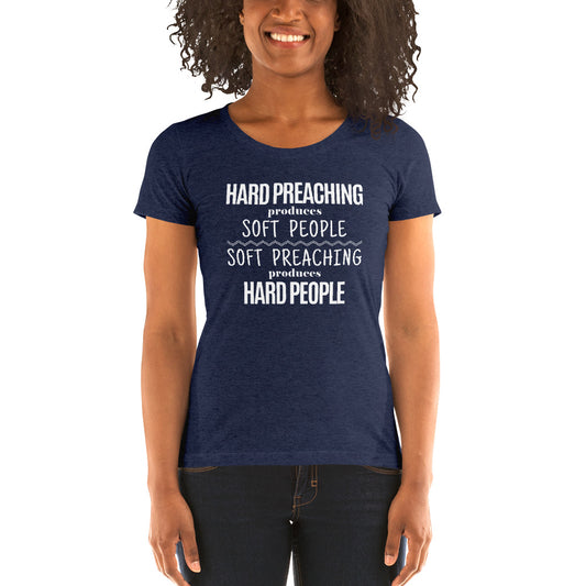 Hard Preaching Ladies' Tri-Tee