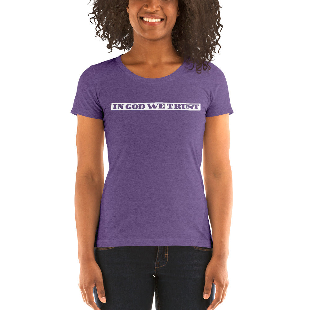 God's Trust Ladies' Tri-Tee