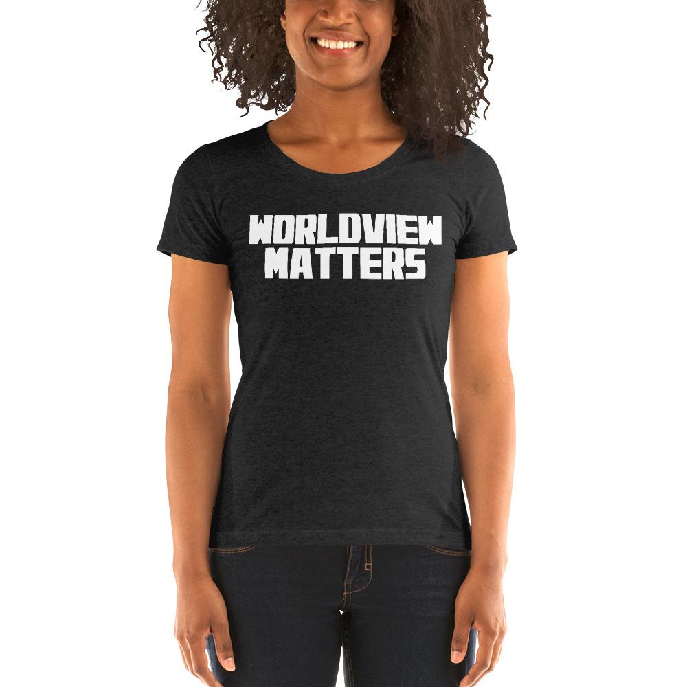 Worldview Matters Ladies' Tri-Tee - Truthberry