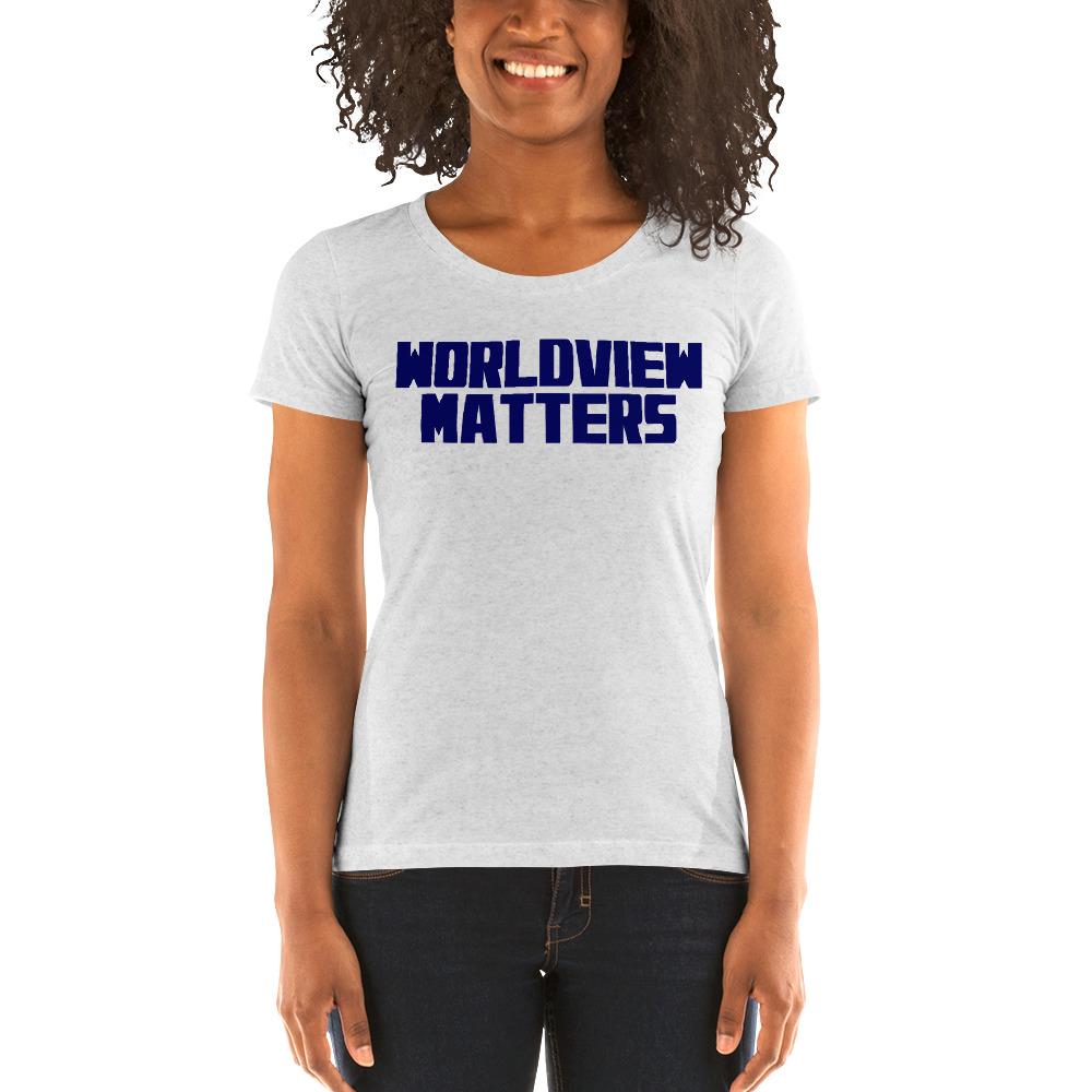 Worldview Matters Ladies' Tri-Tee - Truthberry