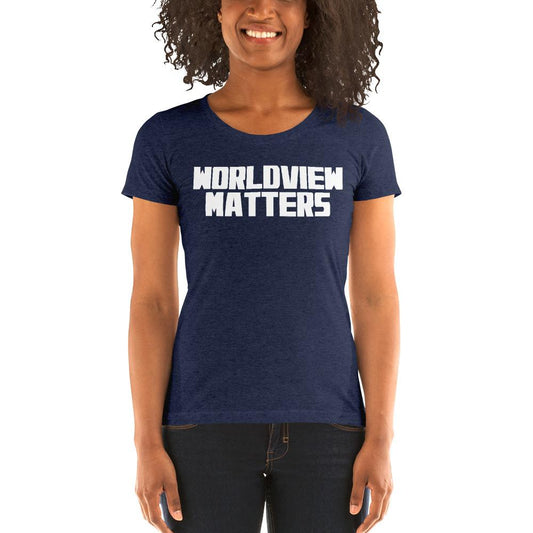 Worldview Matters Ladies' Tri-Tee - Truthberry