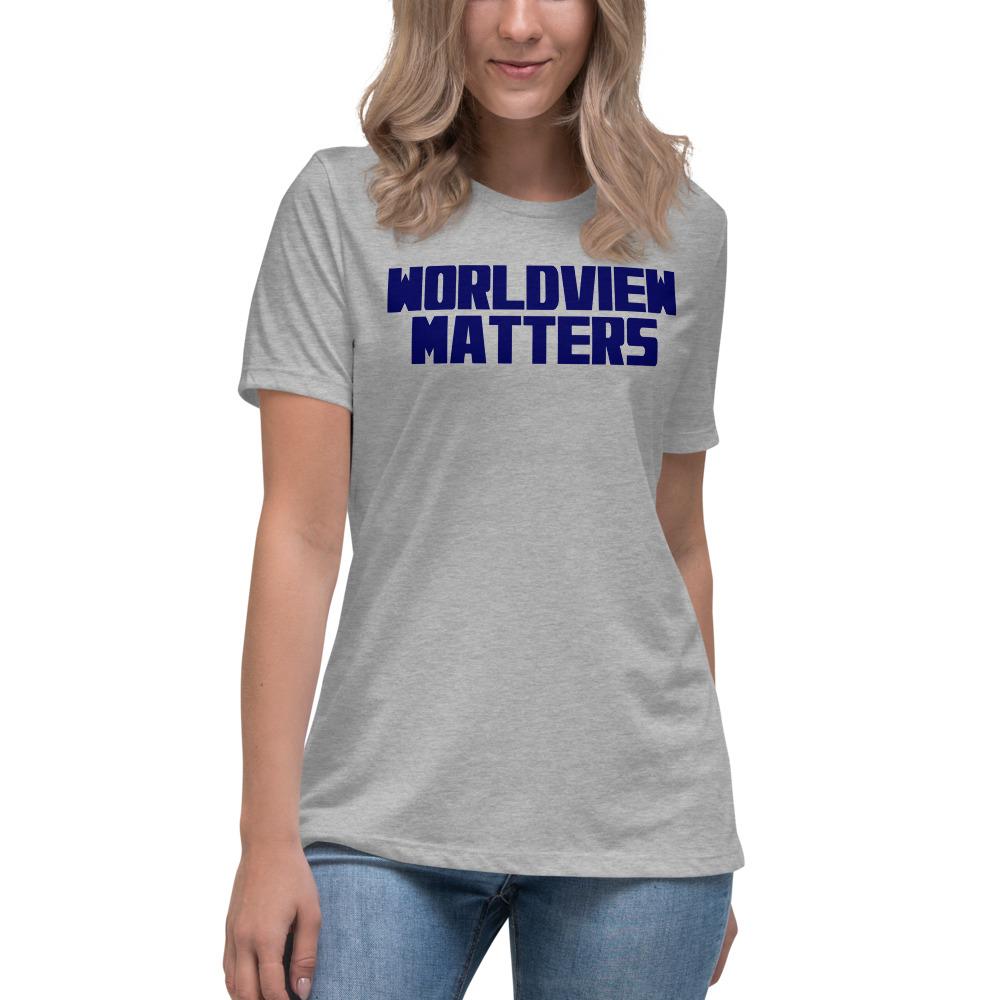 Worldview Matters Women's Lax-Tee - Truthberry