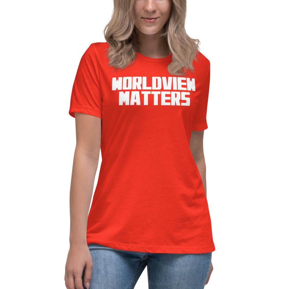 Worldview Matters Women's Lax-Tee - Truthberry