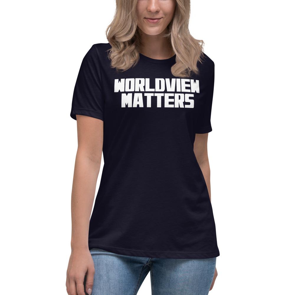 Worldview Matters Women's Lax-Tee - Truthberry