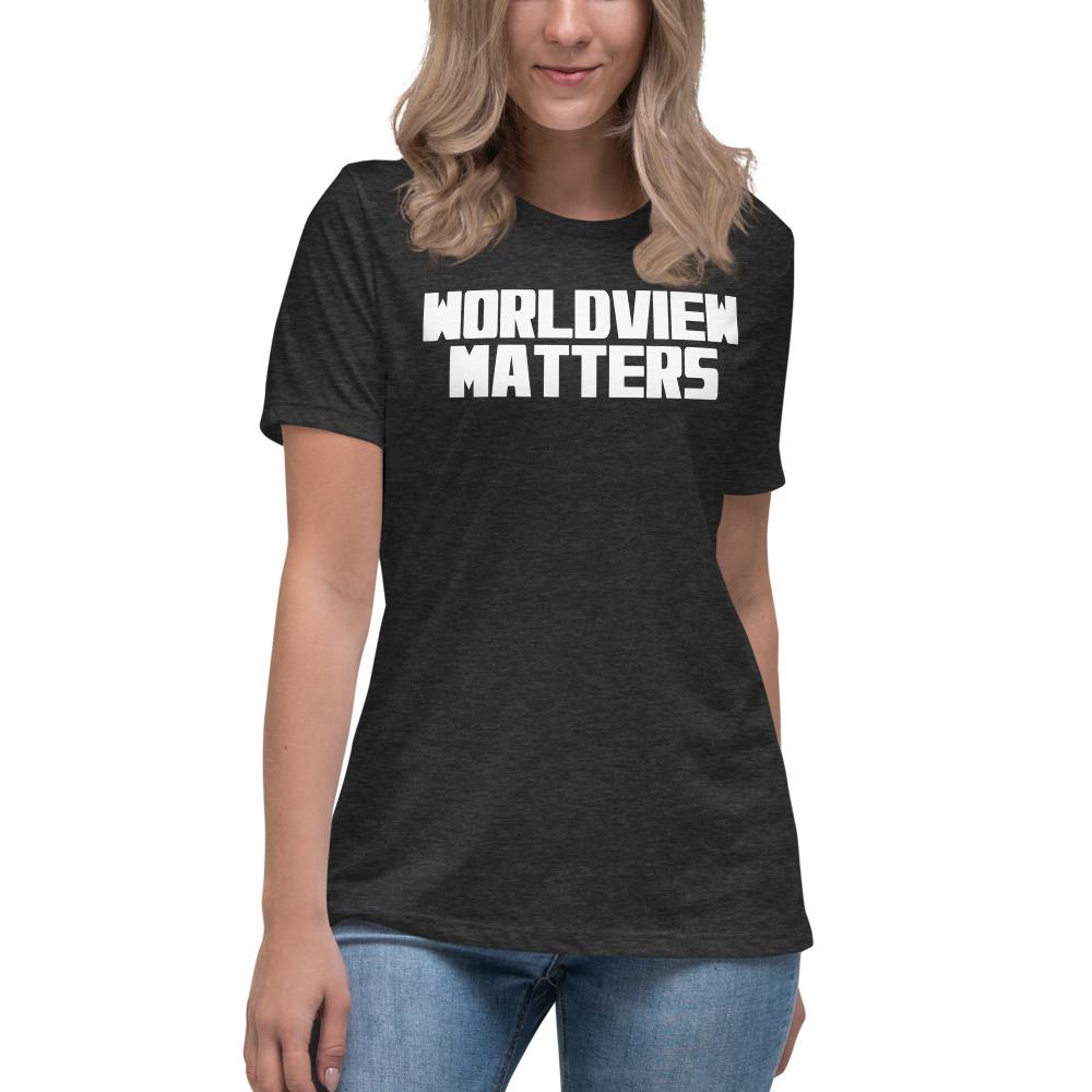 Worldview Matters Women's Lax-Tee - Truthberry